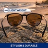 image:imageBlenders Eyewear North Park  Polarized Sunglasses  Classic Shape Mixed Metal Frame  100 UV Protection  For Men amp WomenUniversity Heights