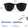 image:imageBlenders Eyewear North Park  Polarized Sunglasses  Classic Shape Mixed Metal Frame  100 UV Protection  For Men amp WomenUniversity Heights