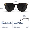 image:imageBlenders Eyewear North Park  Polarized Sunglasses  Classic Shape Mixed Metal Frame  100 UV Protection  For Men amp WomenVolcano Jack