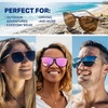 image:imageBlenders Eyewear North Park X2  Polarized Sunglasses  Classic Shape Mixed Metal Frame  100 UV ProtectionBrandy Night