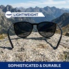 image:imageBlenders Eyewear North Park X2  Polarized Sunglasses  Classic Shape Mixed Metal Frame  100 UV ProtectionLegend Bound