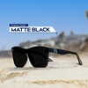 image:imageBlenders Eyewear PRIME 21 Polarized Sunglasses  Designed with Deion Sanders  Millenia DX Shades for Men amp WomenDeion Sanders  Black