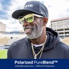 image:imageBlenders Eyewear PRIME 21 Polarized Sunglasses  Designed with Deion Sanders  Millenia DX Shades for Men amp WomenDeion Sanders  White