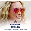 image:imageBlenders Eyewear Palmy  Polarized Sunglasses  CatEye Frames  100 UV Protection  For Women  Neon Angel