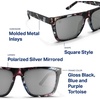 image:imageBlenders Eyewear Romeo  Polarized Sunglasses  Durable amp Stylish Acetate Frame  100 UV Protection  For Men amp Women  Stone Zone