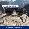 image:imageBlenders Eyewear Romeo  Polarized Sunglasses  Durable amp Stylish Acetate Frame  100 UV Protection  For Men amp Women  Stone Zone