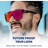 image:imageBlenders Eyewear SciFi  Polarized Sunglasses  SingleLens with a FlatTop Design  100 UV Protection  For Men amp WomenMidnight Emma