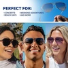 image:imageBlenders Eyewear Shadow  Polarized Sunglasses  Modern AviatorStyle Metal Frames  100 UV Protection  For Men amp WomenMatte Gold