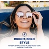 image:imageBlenders Eyewear Sydney  Polarized Sunglasses with GoldPlated Metal Core  100 UV Protection  For Men amp WomenCoral Summer