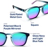 image:imageBlenders Eyewear Sydney  Polarized Sunglasses with GoldPlated Metal Core  100 UV Protection  For Men amp WomenRain Dance
