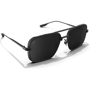 image:imageBlenders Eyewear Phoenix Polarized Navigator Sunglasses for Men amp Women  UV Protection Trendy Shades for Outdoors amp BeachMatte Black