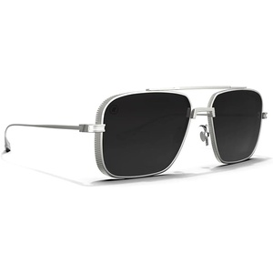 image:imageBlenders Eyewear Phoenix Polarized Navigator Sunglasses for Men amp Women  UV Protection Trendy Shades for Outdoors amp BeachSilver